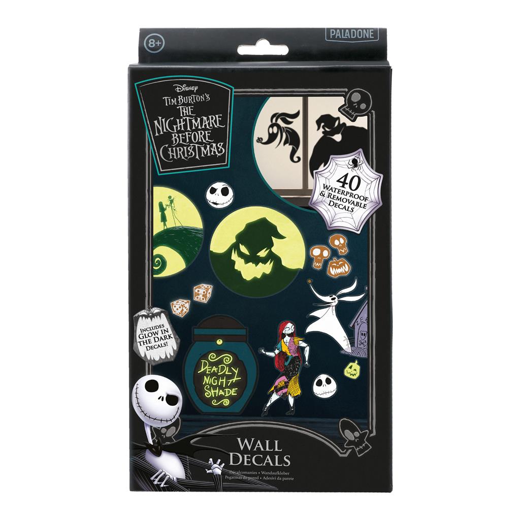 The Nightmare Before Christmas Väggdekaler Paladone