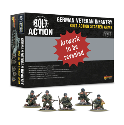 Bolt Action - Tysk Veteran Infanteri Startarmé Warlord Games