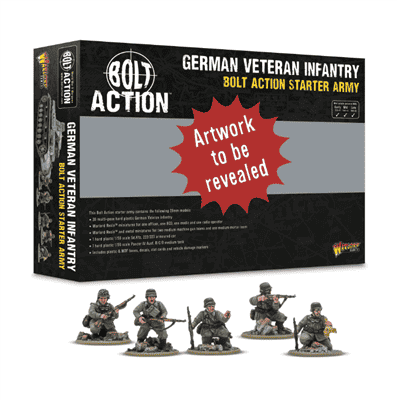 Bolt Action - Tysk Veteran Infanteri Startarmé Warlord Games