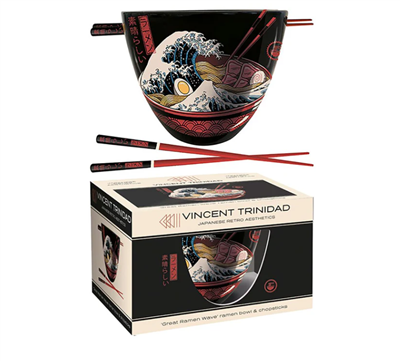 Vincent Trinidad Ramen Set - Great Ramen Wave Pyramid International