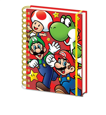 Super Mario (Core Run) A5 Wiro Anteckningsblock Pyramid International