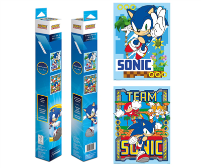 Sonic The Hedgehog Boxed Poster Set Pyramid International