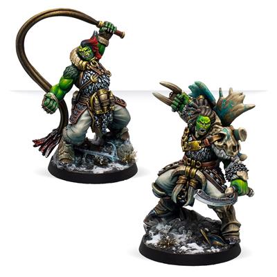 Warcrow: Orc Officers - EN Corvus Belli