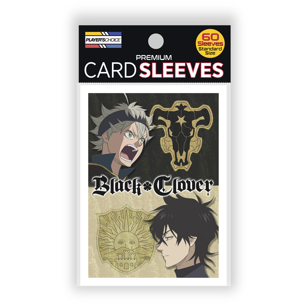 Black Clover Standard Sleeves - Asta & Yuno (60 Sleeves) Japanime Games