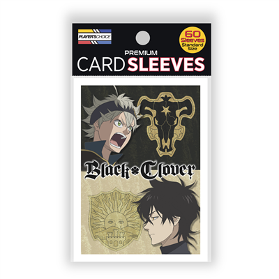 Black Clover Standard Sleeves - Asta & Yuno (60 Sleeves) Japanime Games
