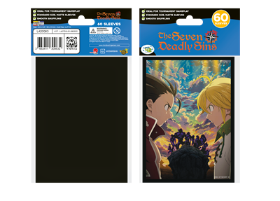 Seven Deadly Sins Standard Sleeves - Confrontation (60 Sleeves) Japanime Games
