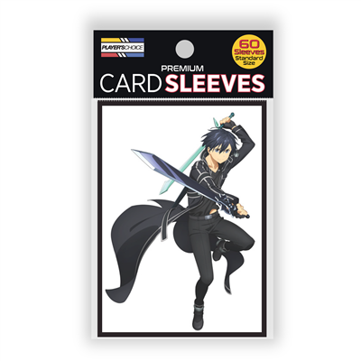 Sword Art Online Alicization Standard Sleeves - Kirito (60 Sleeves) Japanime Games