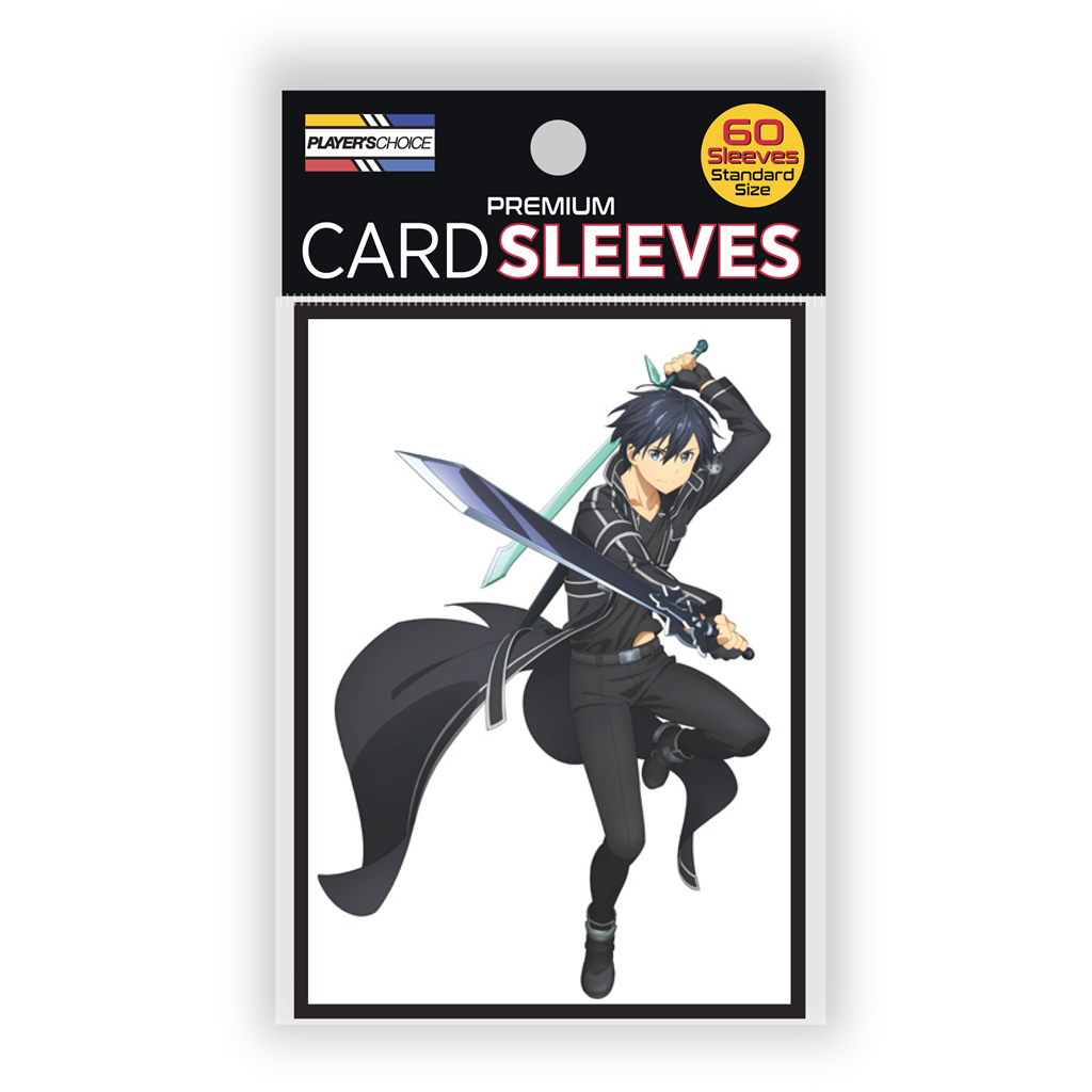Sword Art Online Alicization Standard Sleeves - Kirito (60 Sleeves) Japanime Games