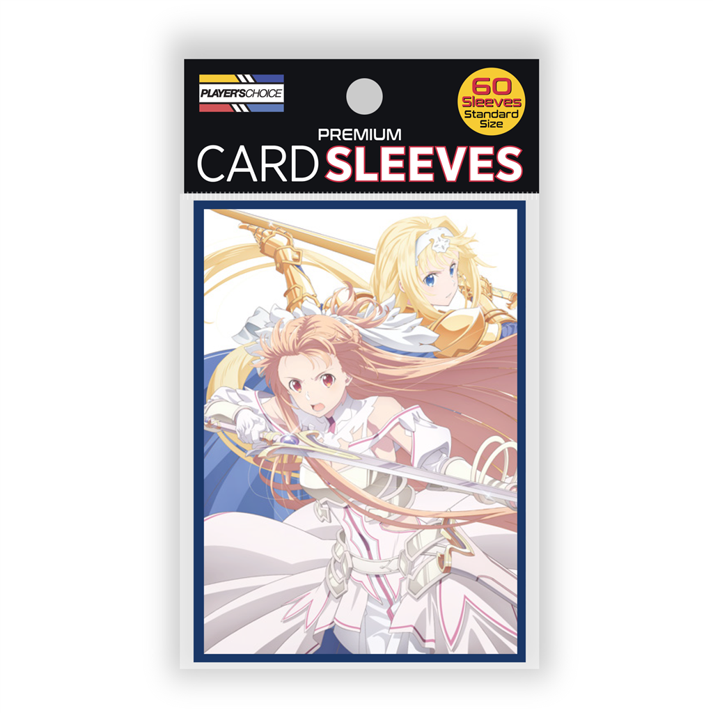 Sword Art Online Alicization Standard Sleeves - Alice & Asuna (60 Sleeves) Japanime Games