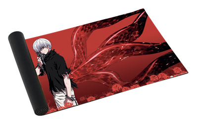 Tokyo Ghoul Spelmatta - Röd Kaneki Japanime Games