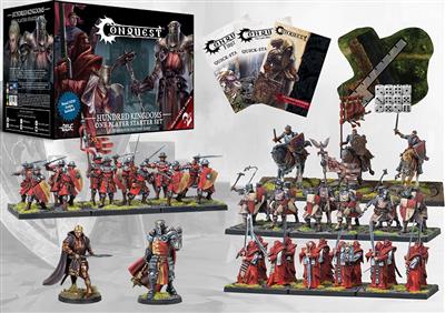 Conquest - Hundred Kingdoms: Conquest Supercharged 1 Spelare Startset Para Bellum Games