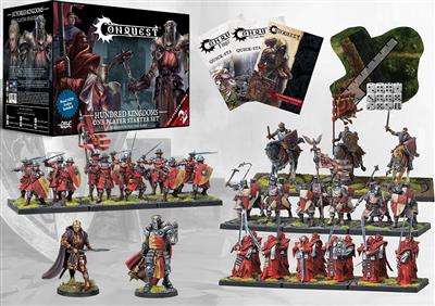 Conquest - Hundred Kingdoms: Conquest Supercharged 1 Spelare Startset Para Bellum Games