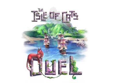 Isle of Cats Duel - Tävlingsinriktat Brädspel för 2 Spelare City of Games