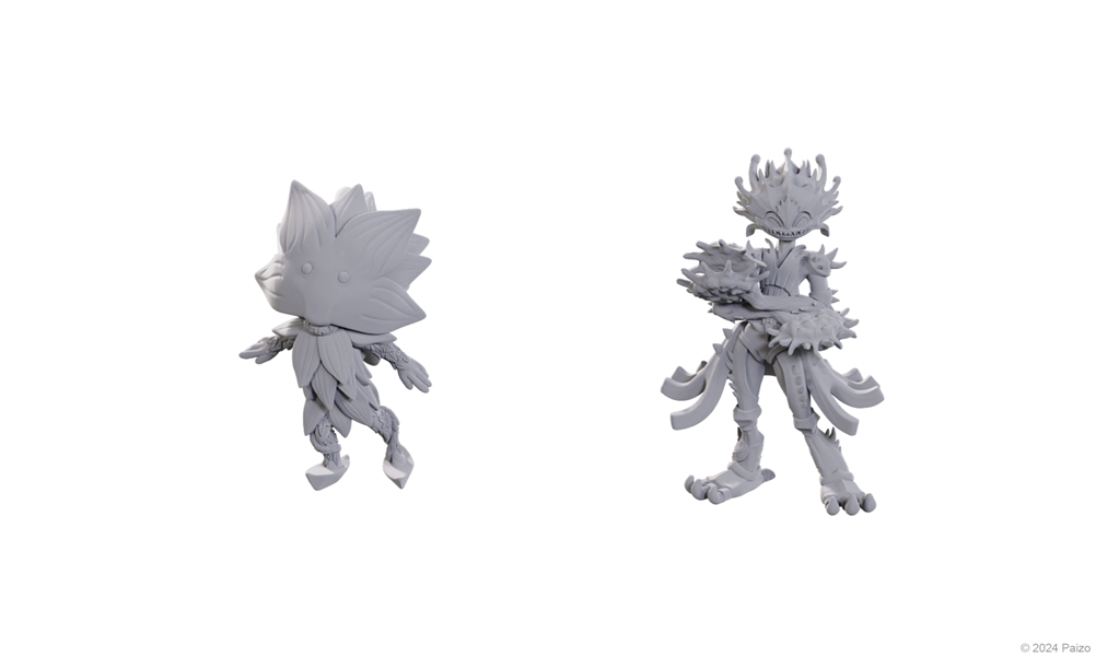 Pathfinder Battles Deep Cuts: Lotus Leshy och Flytrap Leshy WizKids/NECA