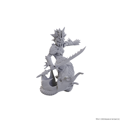 D&D Nolzur's Marvelous Miniatures: Merfolk Scout - Detaljerad Spelminiatur WizKids/NECA