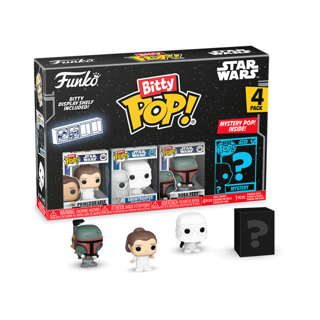 Funko Bitty POP Star Wars S2 - Leia 4PK Funko