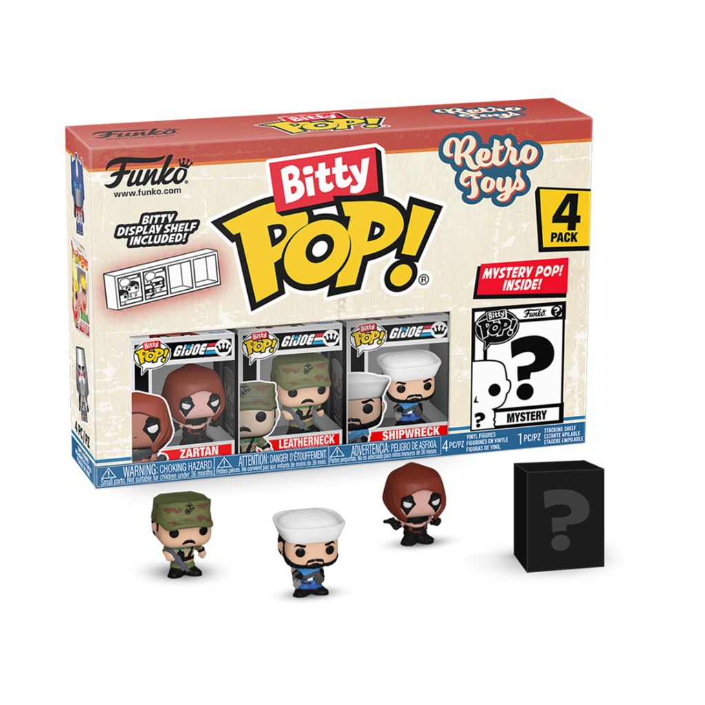 Funko Bitty POP Retro Toys - GI Joe 4PK Funko