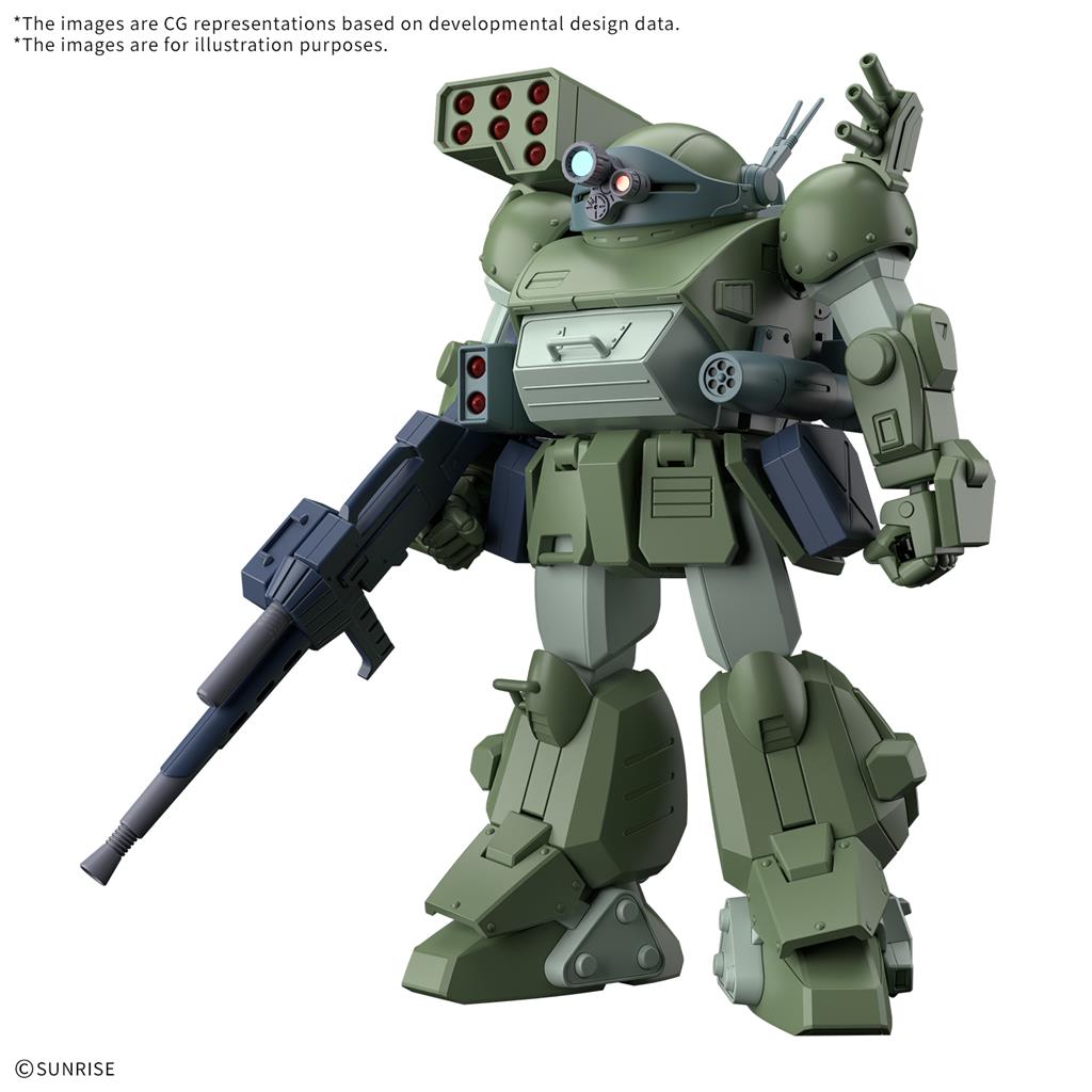HG SCOPEDOG TURBO CUSTOM Bandai