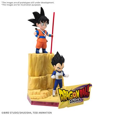 DRAGON BALL DAIMA MODELLSATS SON GOKU (MINI) & VEGETA (MINI)
