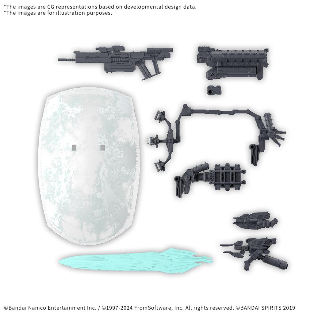 30MM OPTION PARTS SET FOR ARMORED CORE VI FIRES OF RUBICON WEAPON SET 05