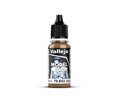 Vallejo Model Color Matt 014 - Cork Brown 18ml Vallejo