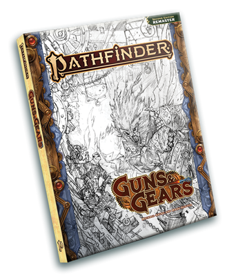 Pathfinder RPG Guns & Gears (Remastered) Skissomslag - EN Paizo Publishing