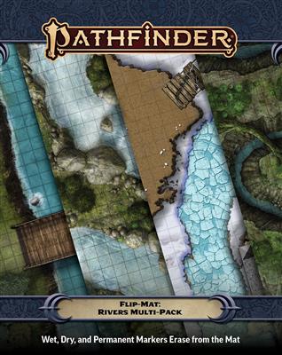 Pathfinder Flip-Mat: Rivers Multi-Pack Paizo Publishing