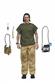 Texas Chainsaw Massacre - 8" Klädd Actionfigur - 50-årsjubileum The Hitchhiker