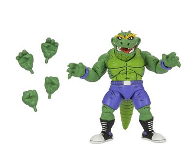 TMNT Stump Wrestling Leatherhead 7” Action Figure NECA