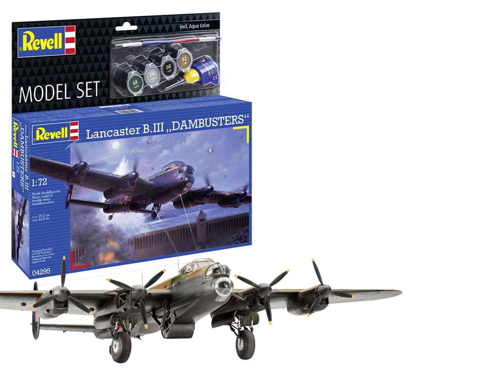 Revell Model Set Lancaster B.III "DAMBUSTERS" - Modellbyggsats