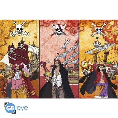 ONE PIECE - Poster Maxi 91.5x61 - Kaptenar & Båtar Z-Zero GmbH