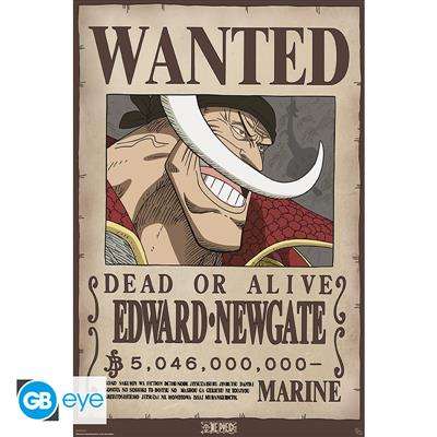 ONE PIECE - Poster Maxi 91.5x61 - Wanted Whitebeard Z-Zero GmbH