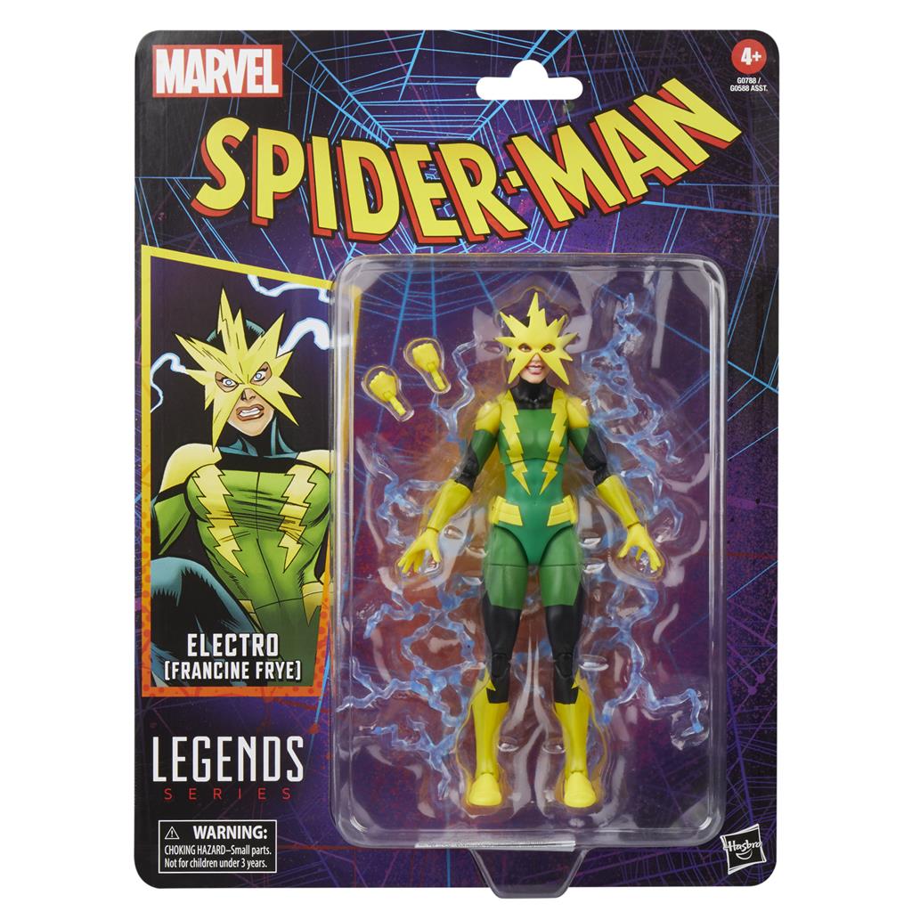 Marvel Legends Series Electro (Francine Frye) Hasbro