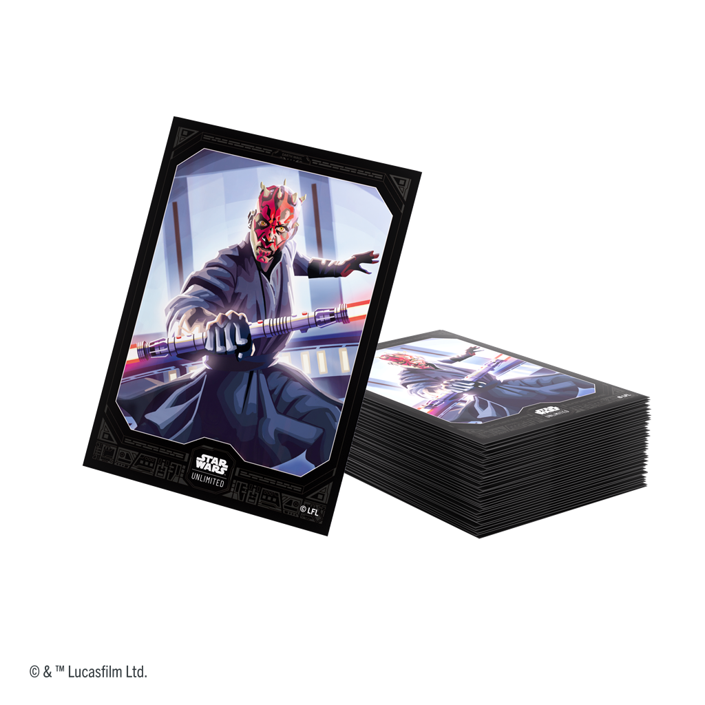 Gamegenic - Star Wars: Unlimited Premium Art Sleeves - Darth Maul Gamegenic