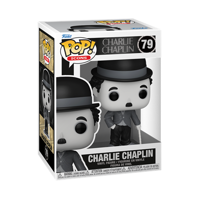 Funko POP Icons: Charlie Chaplin Samlarfigur Funko
