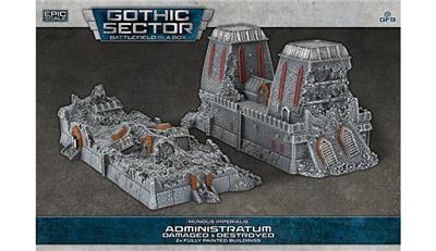Battlefield In A Box Mundus Imperialis - Administratum (Skadad & Förstörd) Gale Force Nine