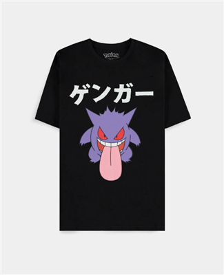 Pokemon Gengar Japan Herr T-shirt med Kort Ärmar Difuzed