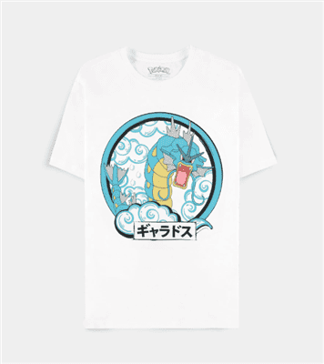Pokemon Gyarados T-shirt för män - Kortärmad XL Difuzed