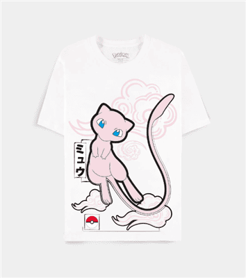 Pokemon - Mew Dam T-shirt med Kort Ärmar 2XL Difuzed
