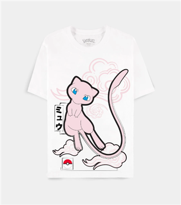 Pokemon - Mew Dam T-shirt med Kort Ärmar Difuzed