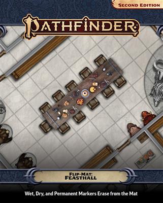 Pathfinder Flip-Mat: Feasthall Paizo Publishing