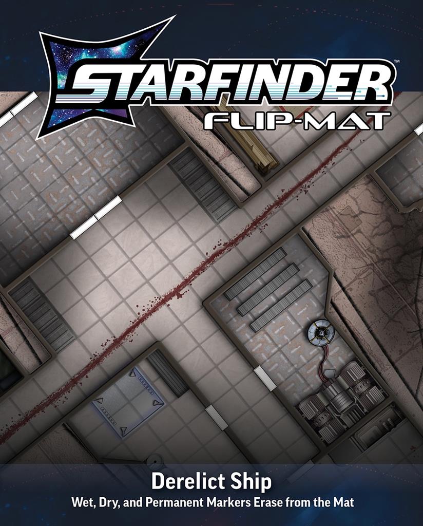 Starfinder Flip-Mat: Derelict Starships Paizo Publishing