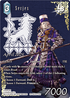 Final Fantasy TCG Apr 185 (Series)