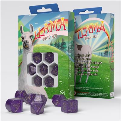 Llama Dice Set: Zippy Q-Workshop