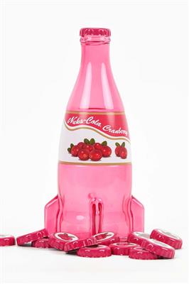 „Nuka Cola Cranberry“ Glasflaska & Kapsyl DPI Merchandising