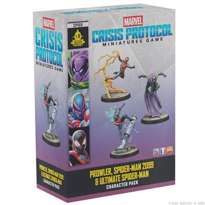 Marvel Crisis Protocol - Prowler, Spider-Man 2099 & Ultimate Spider-Man/FR/SP