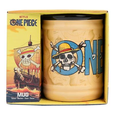 One Piece Jolly Roger Shaped Mug