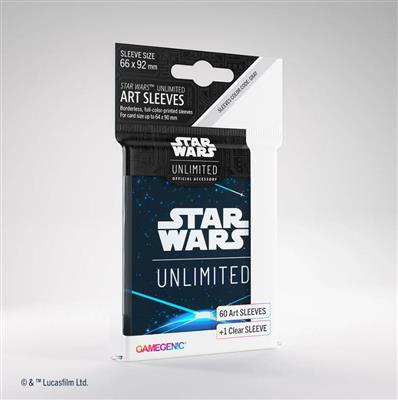 Gamegenic - Star Wars: Unlimited Art Sleeves - Card Back Blue Gamegenic