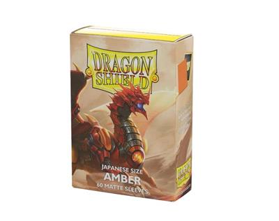 Dragon Shield Japanska Matte Sleeves - Amber (60 Sleeves) Arcane Tinmen