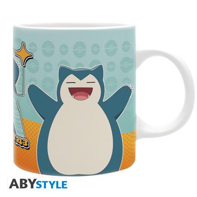 Pokémon Snorlax Comic Strip Mugg 320 ml SAS ABYSSE CORP